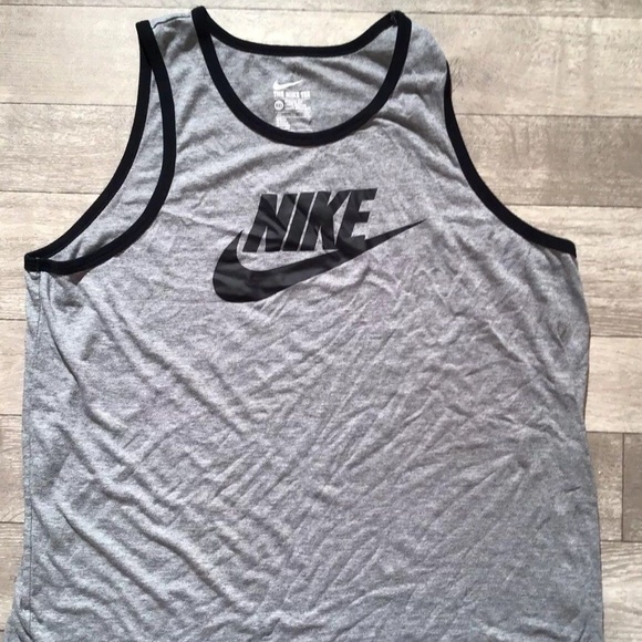 the nike tee athletic cut tank top